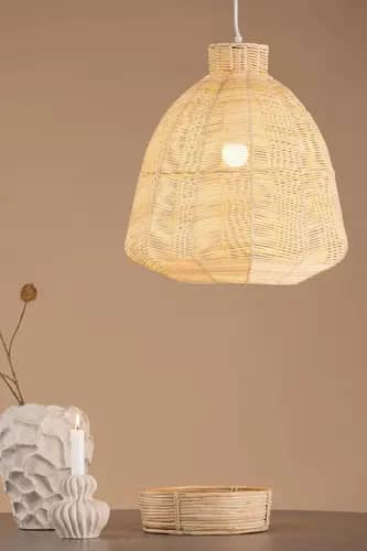 High quality rattan attractive wicker hanging lampshade image 1