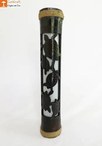 Bamboo Tortoise Lamp image 1