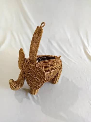 Wicker Elephant image 1