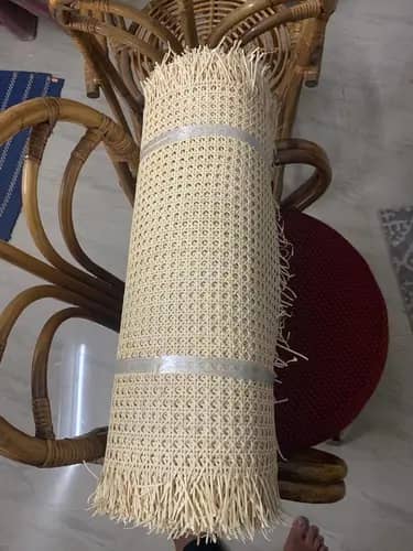 Pure Open Weave Rattan Webbing   Roll image 1