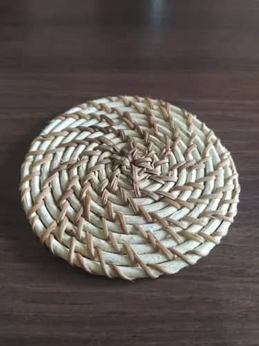 Cane Rattan Coaster image 1