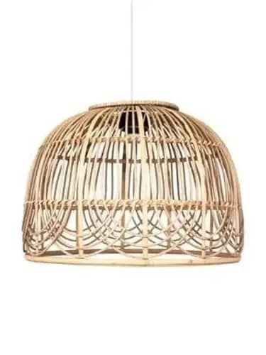 Modern attractive rattan wicker hanging lampshade image 1