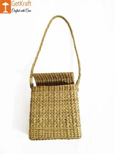 Natural Straw Sling bag for Women image 1