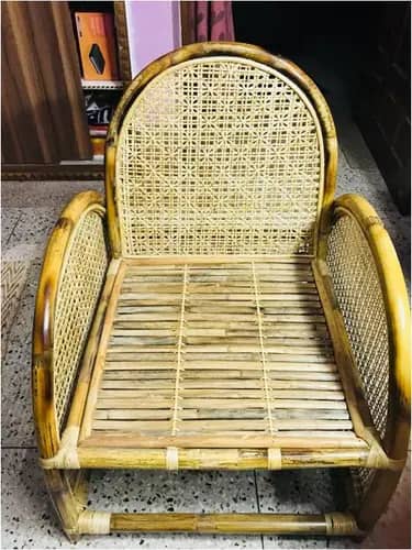 Cane Rattan Chair image 1