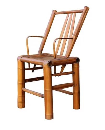 Attractive bamboo antique natural chair image 1