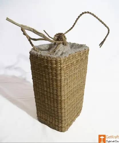 Kauna Water Juice Wine Bottle Carrier Basket image 1