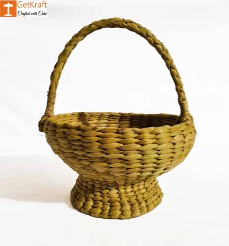 Kauna Handmade Small Basket 7x12 cm image 1