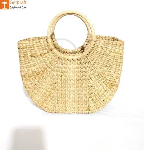 Natural Straw Kauna (U) Hand Bag image 1
