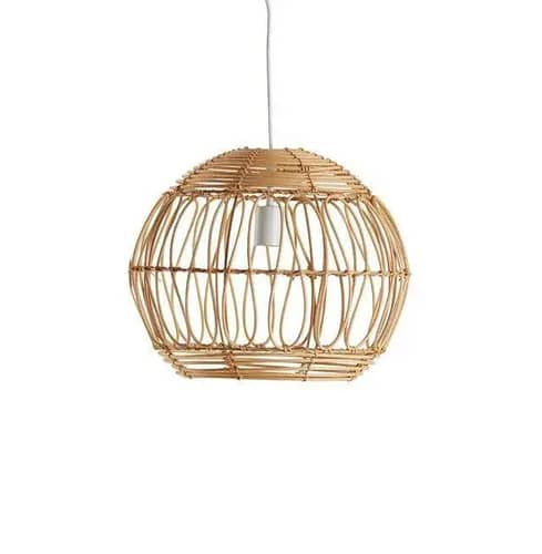 Modern attractive rattan wicker hanging lampshade image 1