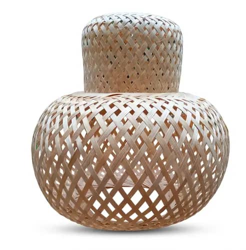Handwoven Hanging Bamboo Lamp Shade