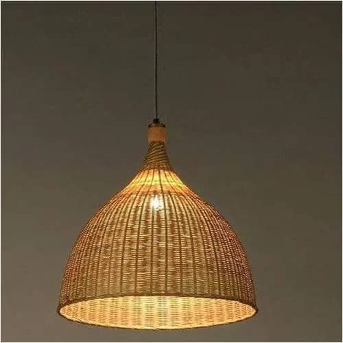 Bamboo Natural Hanging Lamp image 1