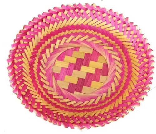 Bamboo Basket  Round image 1