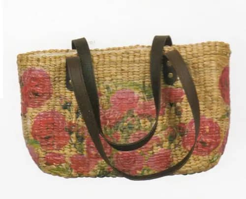 Flower Printed Handcrafted Bag for Women image 1