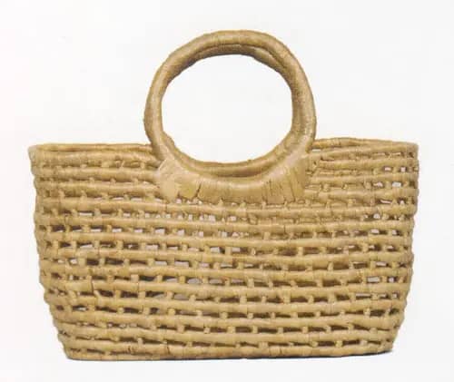 Natural Straw Trendy Picnic Bag image 1