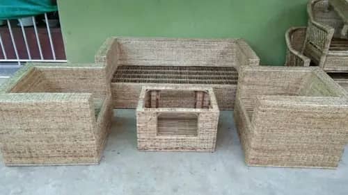 Cane Sofa set Style 22 image 1