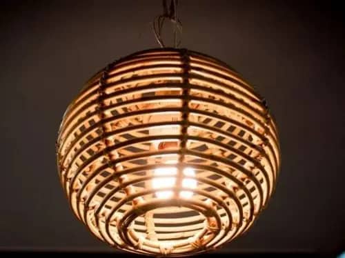 Cane Round Lamp image 1