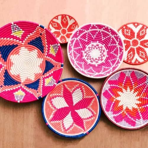 Seagrass Sabaigrass Walldecor Plate Pattern 2 image 1