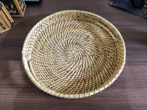 Cane round Tray Big Size image 1