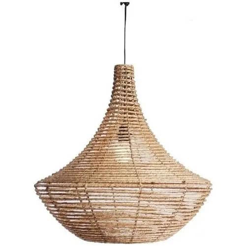 High quality rattan hanging lampshade image 1