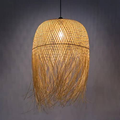 High quality attractive bamboo hanging lamp image 1