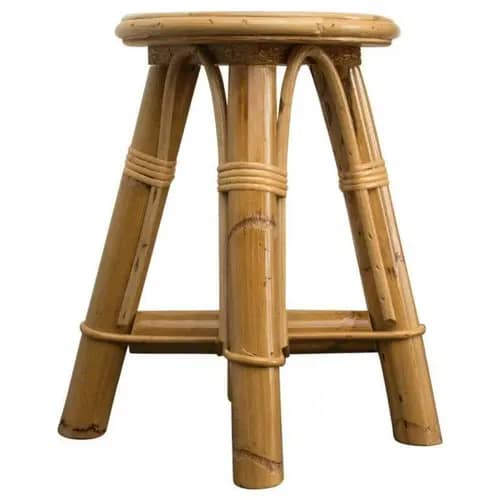 Bamboo antique modern high quality stool image 1