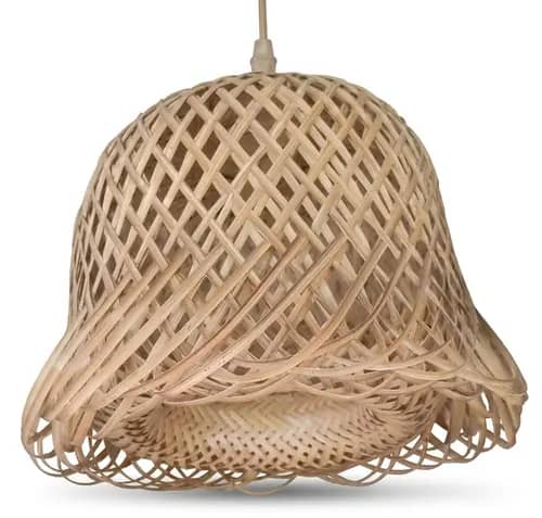 Handwoven Bamboo Pendant Lamp Shade