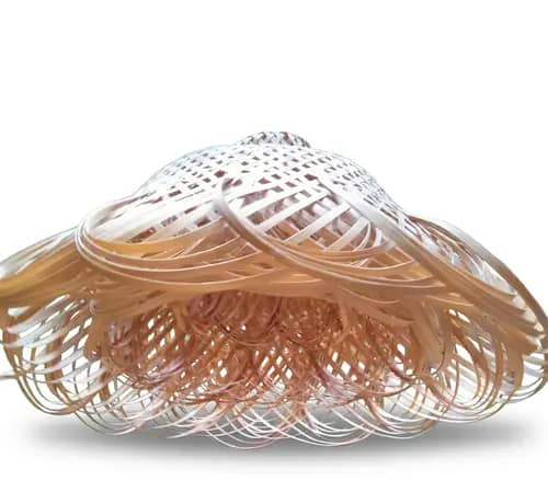 Handwoven Bamboo Hanging Lamp Shade