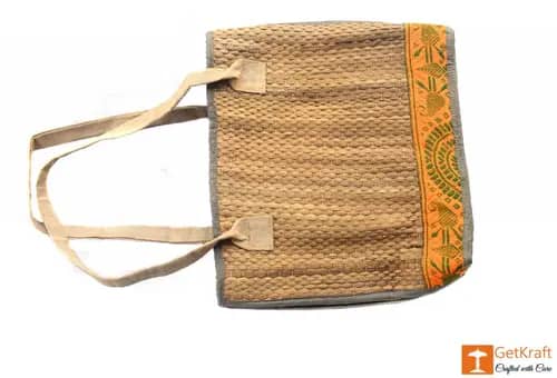 Natural Straw Handbag image 1
