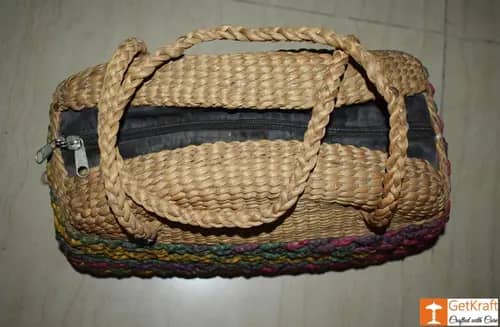 Water Hyacinth Hobo Bag (Big) image 1
