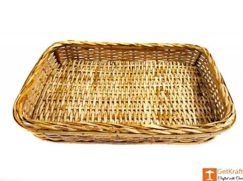 Elegant Cane Ethnic Serving Tray image 1