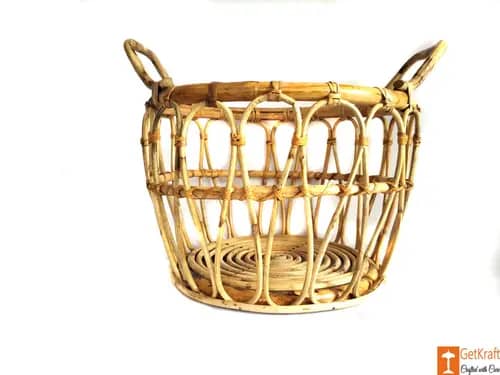 Multipurpose Cane Basket - Laundry Basket - Home Decor Basket image 1